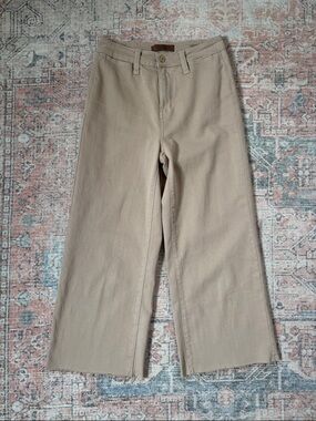 Judy Blue Wide Leg Beige Flare Jeans Size 26